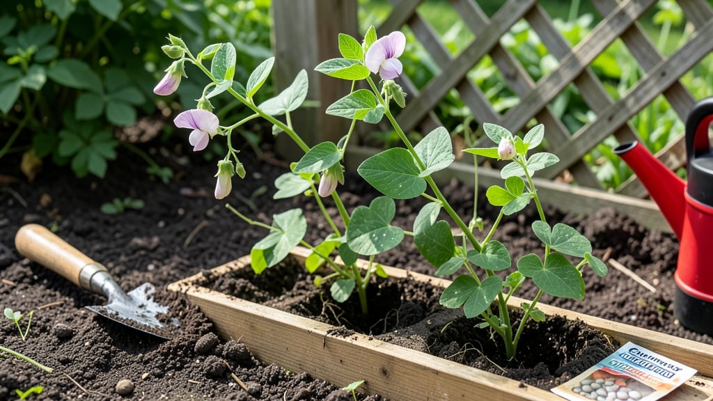 How to Plant Sweet Pea Flower Seeds: Trellis Timing Tricks for Faster Blooms