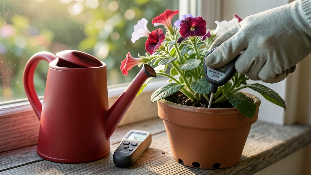 How Often to Water Potted Flowers: Soil Test Guide for Perfect Moisture