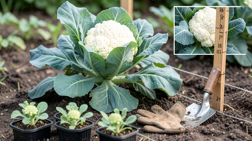 How Far Apart to Plant Cauliflower: Spacing Secrets for Dense Heads