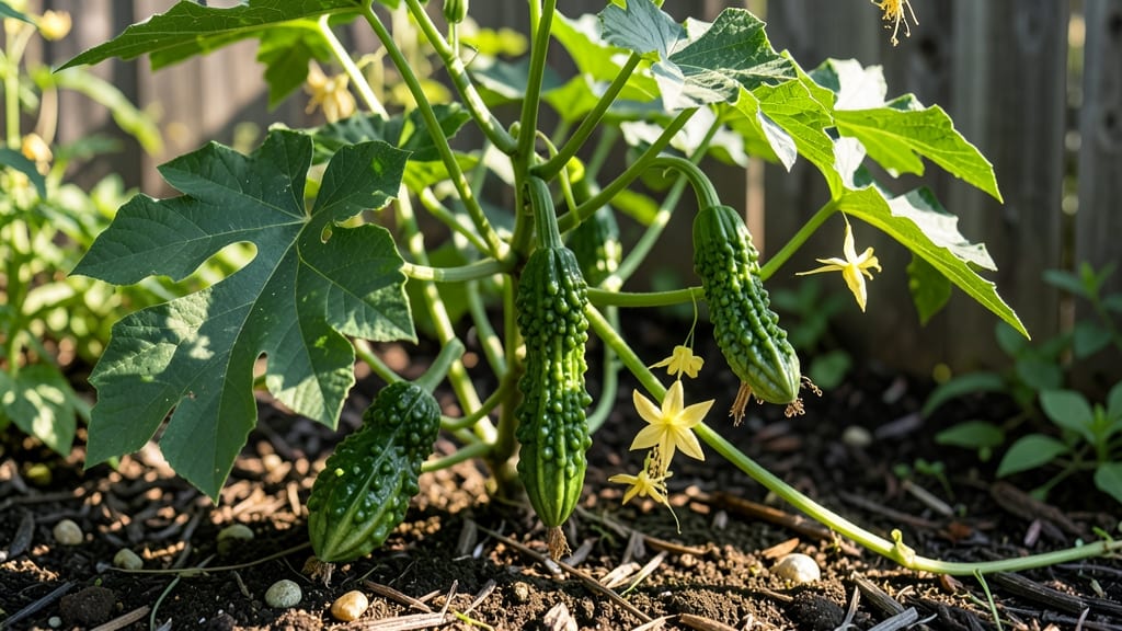Bitter Bottle Gourd Growing Guide: Tropical Vine That Thrives in Heat Zones 9-11