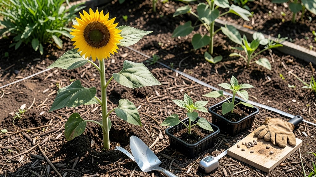 How Far Apart Should Sunflowers Be Planted: Spacing Guide by Variety for Maximum Blooms