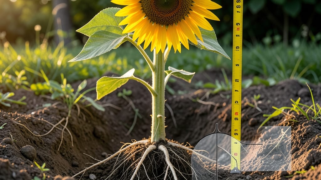 How Deep Do Sunflower Roots Grow: Soil Depth Secrets for Stable Stems