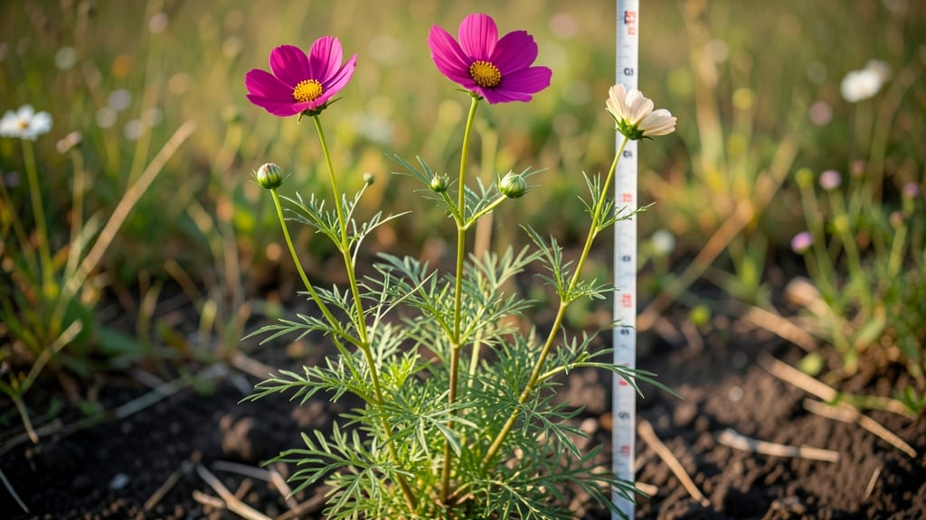 How Tall Do Cosmos Flowers Grow: Sun-Loving Giants That Bolt to 6 Feet