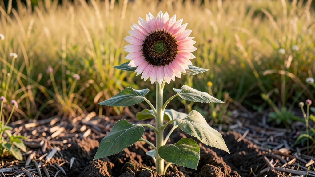 Pink Giant Teddy Bear Sunflowers: Bold Foliage Tricks for Stunning Garden Focal Points