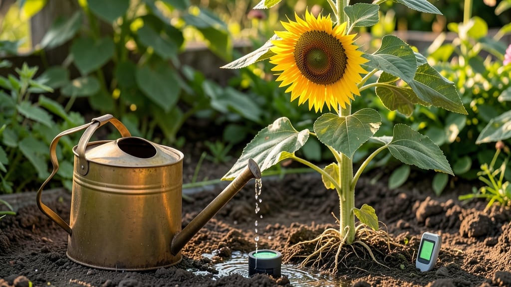 Water for Sunflowers: Deep-Soil Techniques for Towering Growth