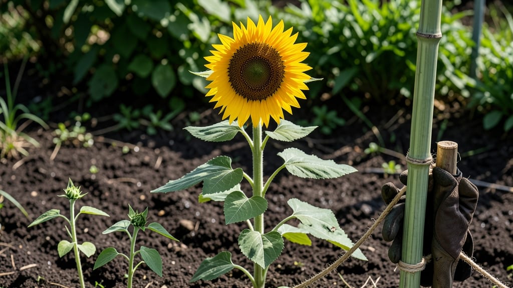 Do Sunflowers Need to Be Staked: Tall Variety Support Hacks for Windy Gardens