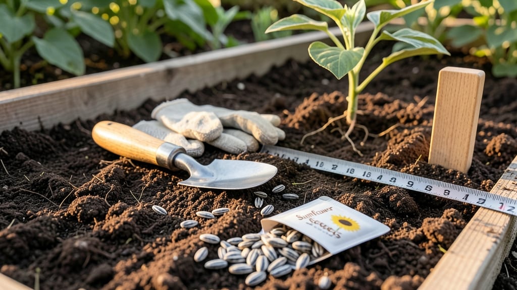 How Far Apart to Plant Sunflower Seeds: Spacing Rules by Variety for Tallest Stalks