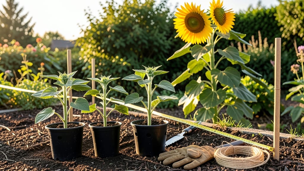 Mammoth Sunflower Plant Spacing: Proven Distances for Towering Stalks Without Crowding