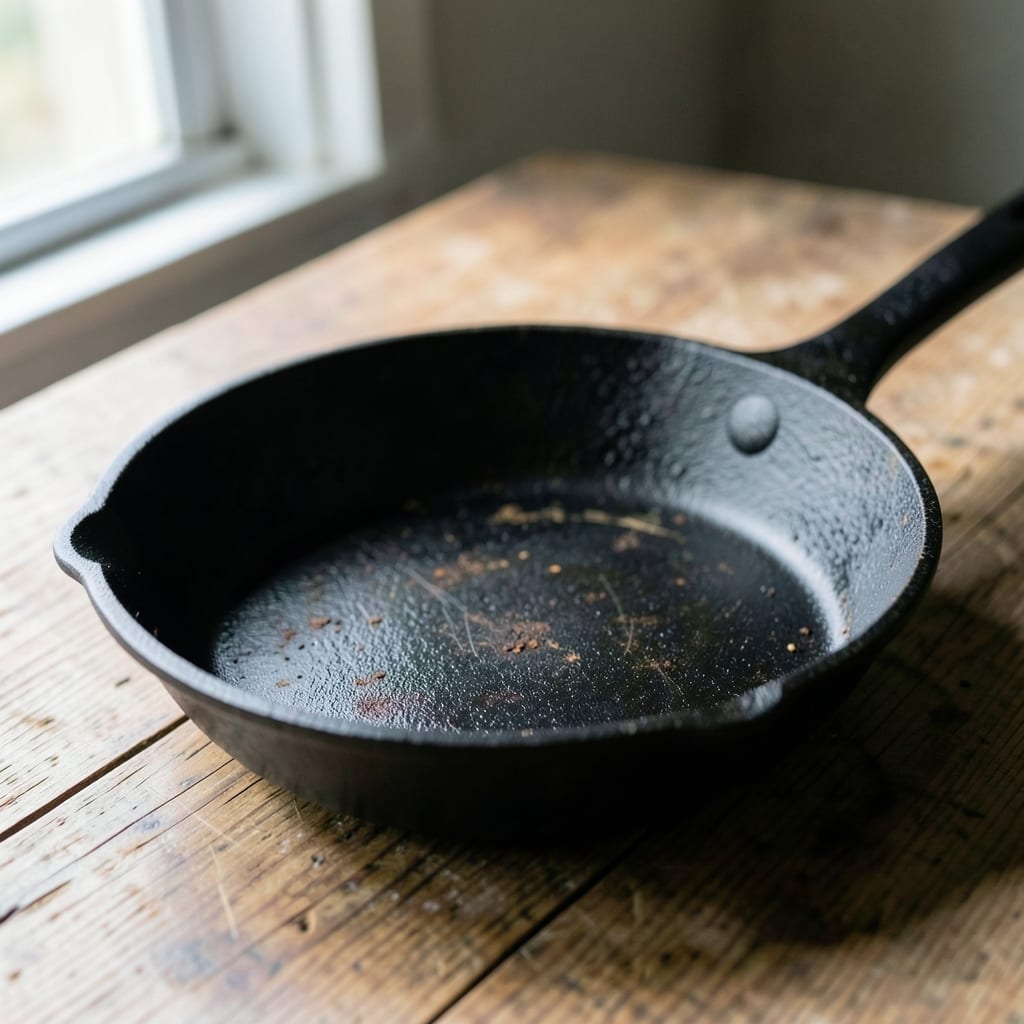 The cast iron skillet