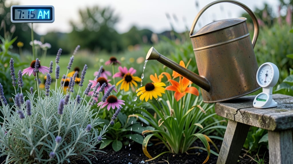 Best Time to Water Outdoor Flowers: Morning Routine for Root Growth and Pest Control