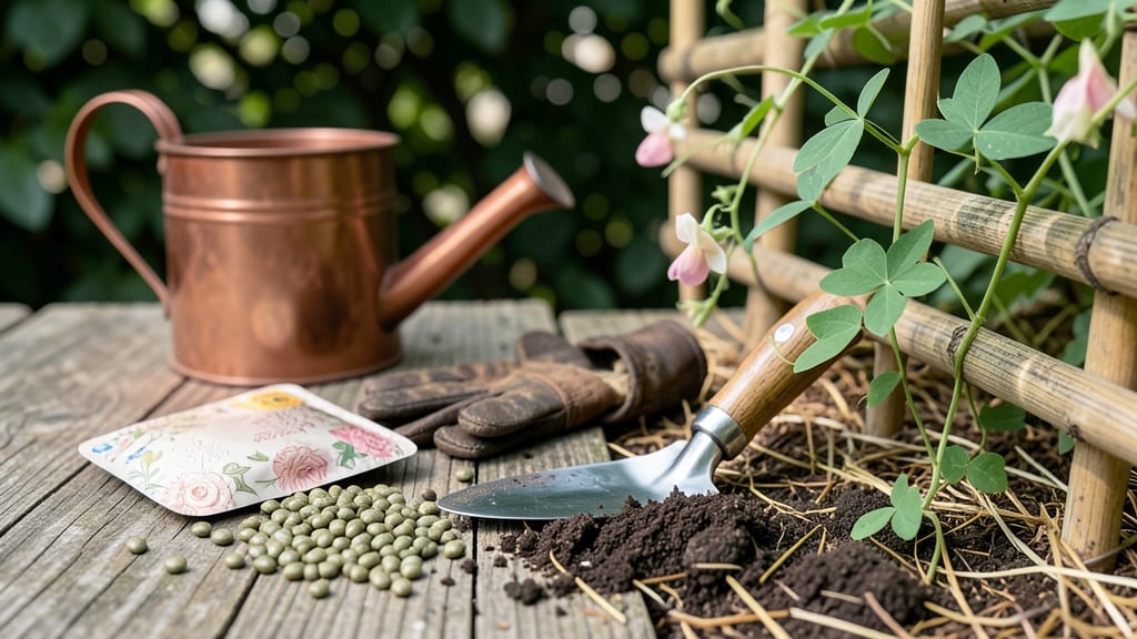 How to Plant Sweet Pea Flowers: Trellis Tricks for Climbing Vines & Long-Lasting Blooms